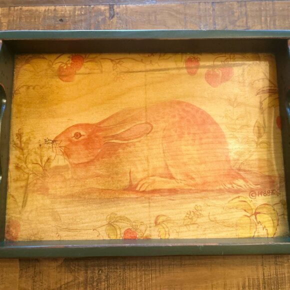 Vintage Rabbit Serving Tray - Picture 8 of 8